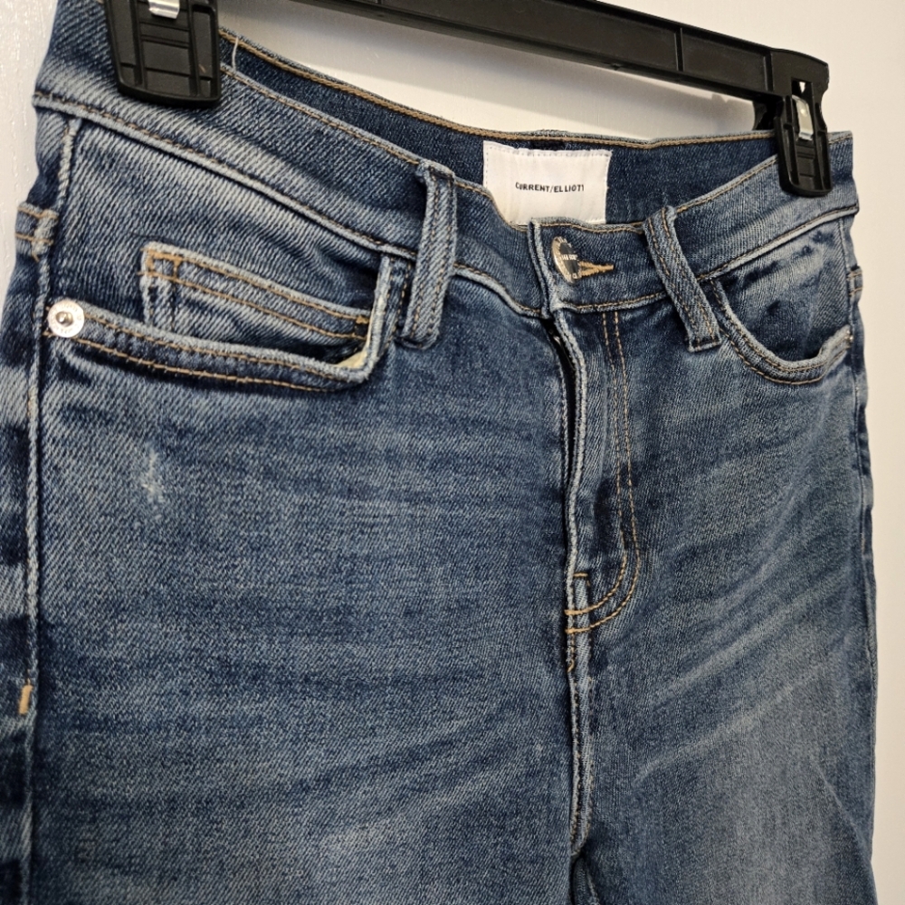 CURRENT/ ELLIOTT Mid Rise Jeans